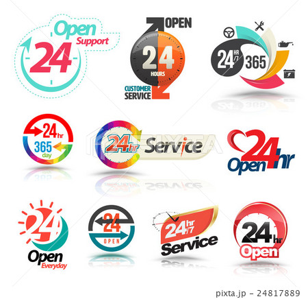 24 hours open customer service collection. 24817889