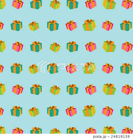 seamless pattern with gift boxes . seamless pattern with gift boxes . 24819139