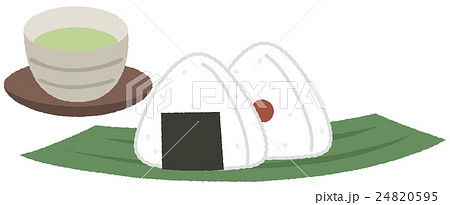 おにぎり 海苔 梅干し 24820595