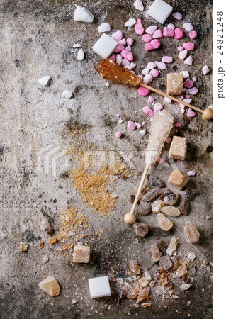 Variety of sugar Variety of sugar 24821248