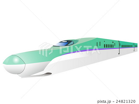 北海道新幹線のイラスト素材のイラスト素材 24821320 Pixta