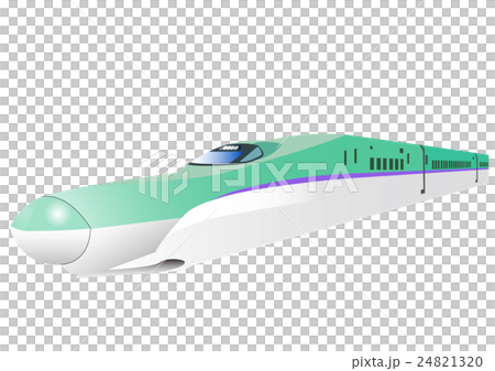 北海道新幹線のイラスト素材 北海道新幹線のイラスト素材 24821320