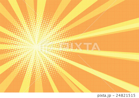 Sunrise pop art retro background Sunrise pop art retro background 24821515