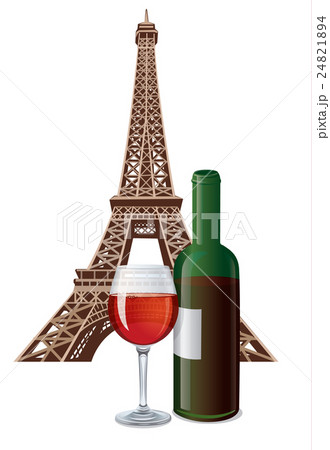 bottle of french wine 24821894