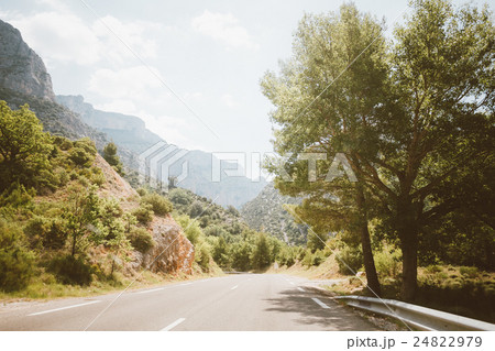 Beautiful Asphalt Road, Freeway, Motorway, Highway Beautiful Asphalt Road, Freeway, Motorway, Highway 24822979
