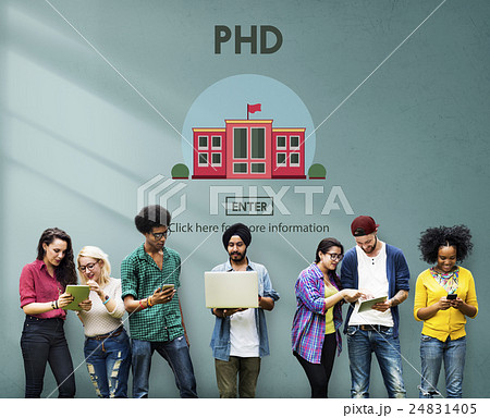 PHD Doctor of Philosophy Knowledge Education Concept 24831405