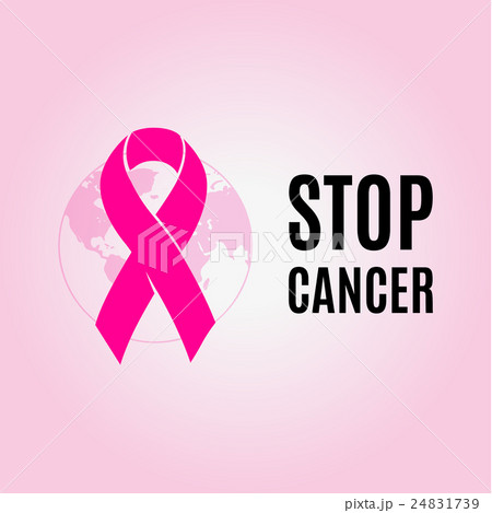 Isolated crimson color ribbon on the pink 24831739