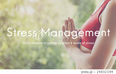 Stress Management Keep Calm Relaxation Calmness Concept 24832194