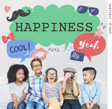 Kids Casual Joyful Independant Graphic Concept 24832800