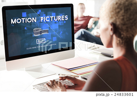 Movie Cinema Ticket Graphic Concept 24833601