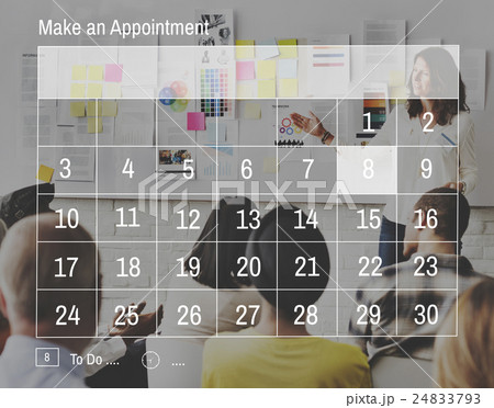 Make an Appointment Calendar Schedule Organization Planning Concept 24833793