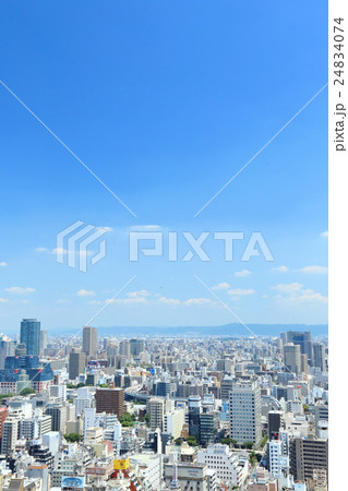 都市風景 大阪の高層ビル群 都市風景 大阪の高層ビル群 24834074