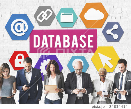 Database Online Technology Connection Concept 24834414