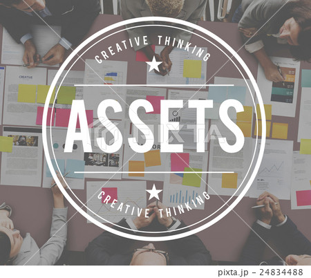 Assets Finance Investment Marketing Money Concept 24834488