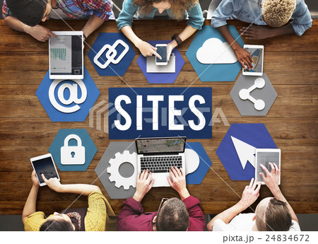 Sites Web Page Www Word Graphic Concept 24834672
