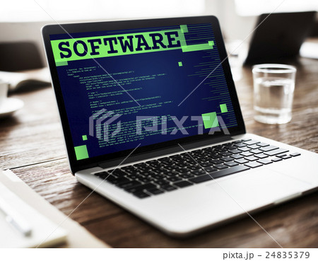 Software Application Programming Developer Technology Concept Software Application Programming Developer Technology Concept 24835379