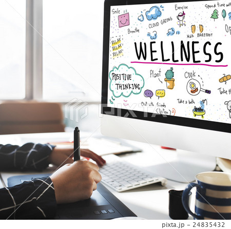 Positive Thinking Simple Life Graphic Concept Positive Thinking Simple Life Graphic Concept 24835432