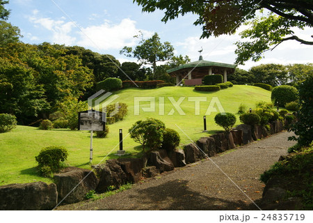 県立 大磯城山公園 展望台 の写真素材