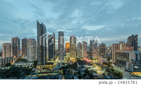 Skyscrapers in City of Bangkok downtown Skyscrapers in City of Bangkok downtown 24835761