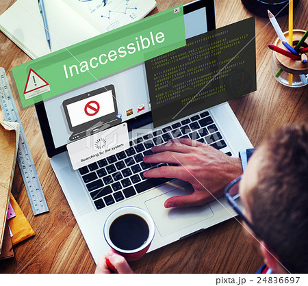 Error Disconnect Caution Inaccesible AbEnd Concept 24836697