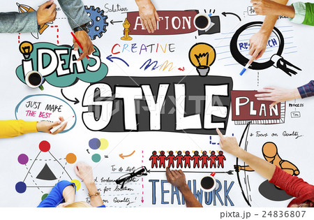 Style Posh Fashion Trendy Fashionista Concept 24836807