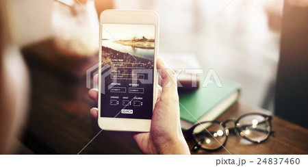 Flight Booking Plane Travel Journey Concept 24837460