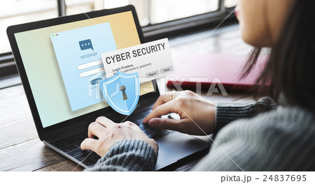 Cyber Security Firewall Privacy Concept Cyber Security Firewall Privacy Concept 24837695