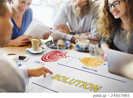 Solution Decision Ideas Problem Solving Strategy Concept Solution Decision Ideas Problem Solving Strategy Concept 24837965
