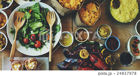 Food Catering Cuisine Culinary Gourmet Buffet Party Concept 24837978