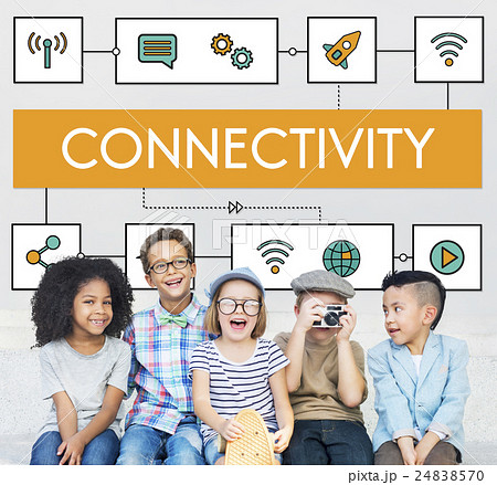 Connection Wireless Online Transmission Transfer Concept 24838570