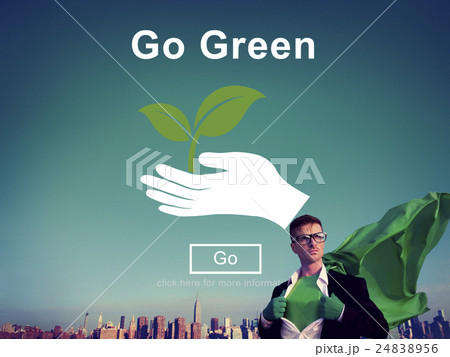 Go Green Environmental Conservation Sustainability Nature Concept 24838956
