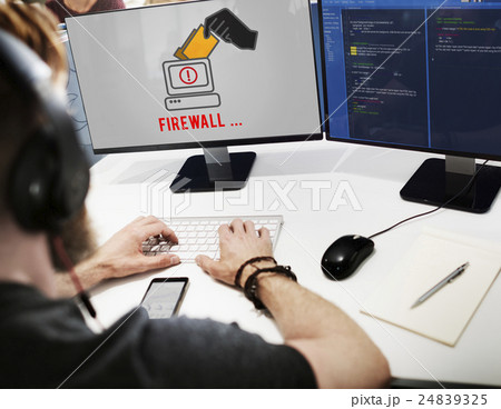 Cyber Attack Crime Fraud Phishing Hacker Security System Concept Cyber Attack Crime Fraud Phishing Hacker Security System Concept 24839325