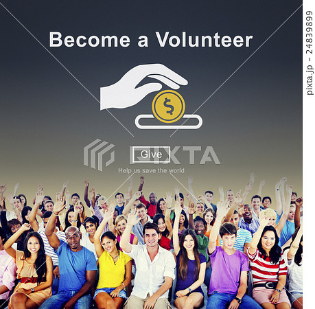 Become a Volunteer Support Service Relief Concept 24839899