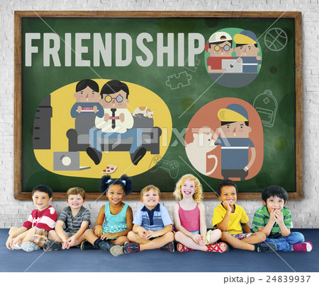 Friendship Friends Relationship Hobby Concept Friendship Friends Relationship Hobby Concept 24839937