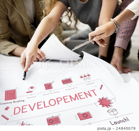 Design Development Visualize Creativity Concept 24840079