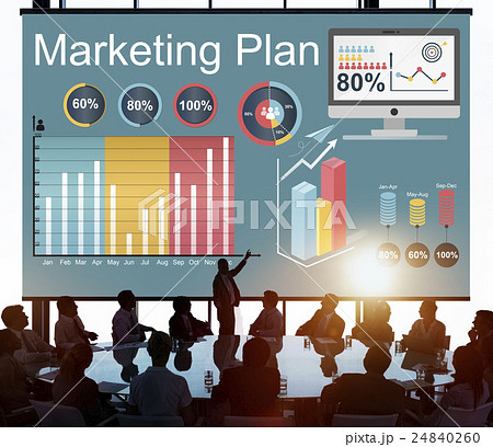 Marketing Plan Statistics Strategy Concept 24840260