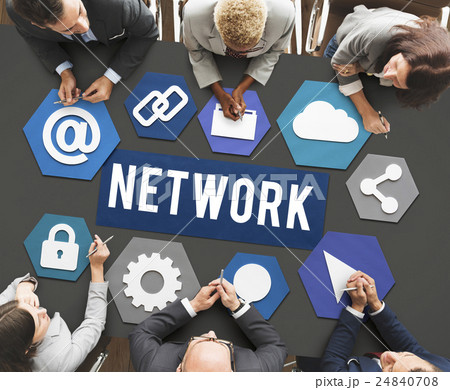 Network Networking Internet Connection Concept 24840708