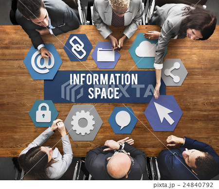 Information Space Networking Connection Concept Information Space Networking Connection Concept 24840792