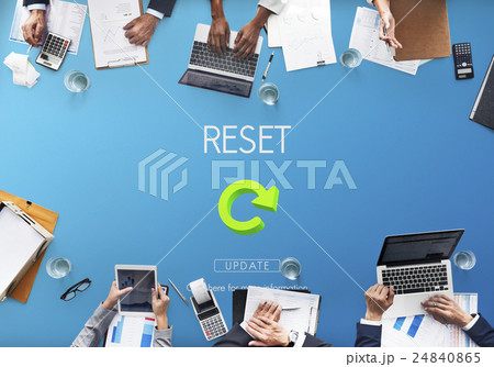 Reset Restart Back Beginning Concept 24840865