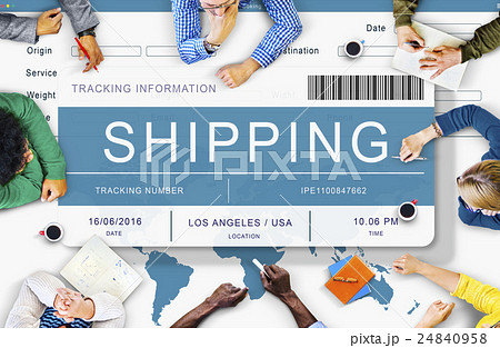 Logistics Delivery Cargo Freight Shipment Concept 24840958