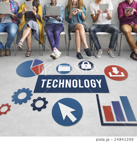 Business Technology Advanced Graphics Concept Business Technology Advanced Graphics Concept 24841209