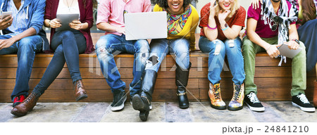 Friends Togetherness Friendship Happy Enjoy Concept 24841210