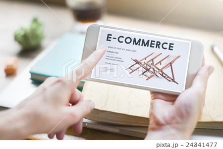 Shopping Online Shopaholics E-Commerce E-Shopping Concept Shopping Online Shopaholics E-Commerce E-Shopping Concept 24841477