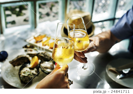 Champaign Celebration Toast Beverage Concept 24841711