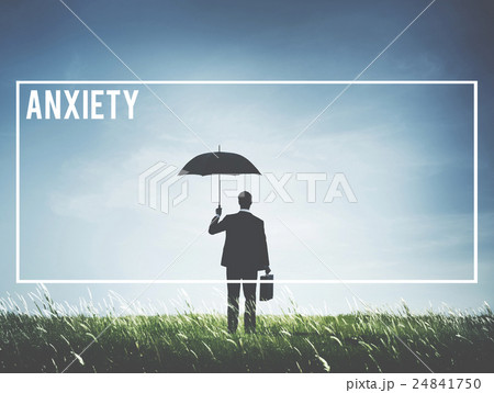 Anxiety Nervous Mental Health Tension Stress Panic Concept 24841750