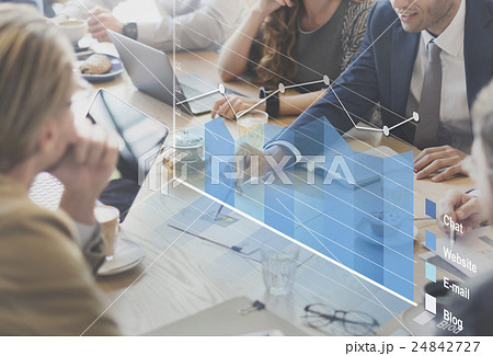 Analysis Analytics Business Statistics Concept 24842727