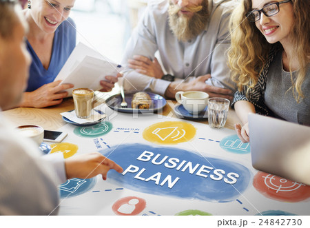 Smart Casual Business People Concept Smart Casual Business People Concept 24842730