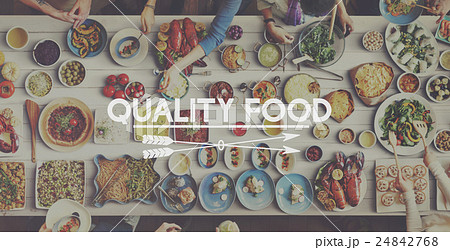 Healthy Quality Delicious Food Dining Concept Healthy Quality Delicious Food Dining Concept 24842768
