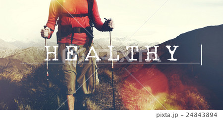 Healthy Lifestyle Wellbeing Live Well Healthcare Wellness Concept 24843894