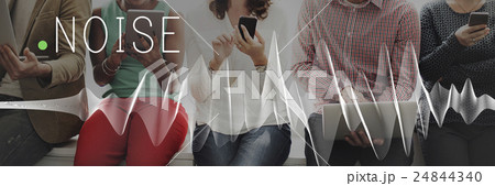 Noise Hear Loud Noisy Pain Pollution View Stress Concept 24844340